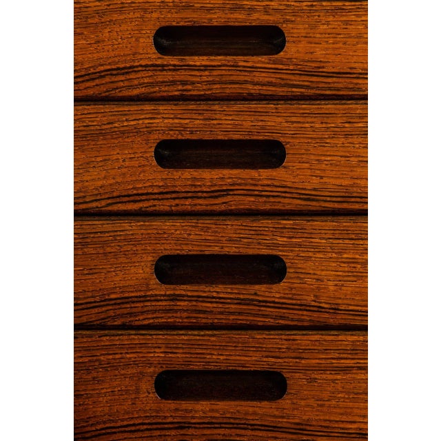 Danish Rosewood Secretaire by Kai Winding for P. Jeppesen, 1950s For Sale - Image 8 of 14