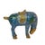 Chinese Cloisonné Grazing Horse Statue Figurine Vintage For Sale - Image 4 of 11
