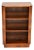Art Deco Walnut Open Bookcase, 1930s For Sale