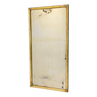 Gilded Bistro Mirror, 1880s For Sale