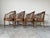 Wood Vintage Drexel Hollywood Regency Faux Bamboo Carved Wood Dining Chairs – Set of 4 For Sale - Image 7 of 18