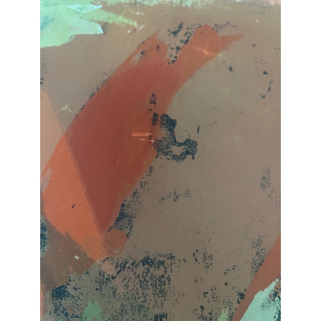 1970s Vintage Framed Floral Still Life Art Print For Sale - Image 5 of 8