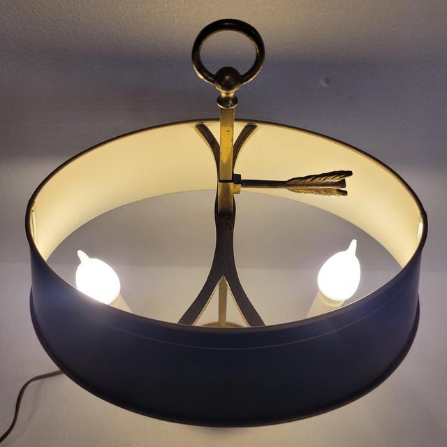 Directoire Bouillotte Table Lamp in Gilt Bronze, France, 19th Century For Sale - Image 17 of 18