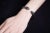 Contemporary Late 20th Century Sapphire and Oxidized Sterling Silver Cuff Bracelet For Sale - Image 3 of 4