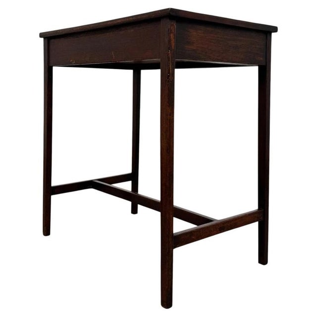 Wood 18th Century English Georgian Mahogany Side Table For Sale - Image 7 of 12