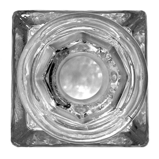Transparent 1960's Fostoria Glass America Decanter For Sale - Image 8 of 9