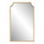 Gold MetalGlam Frame Mirror For Sale