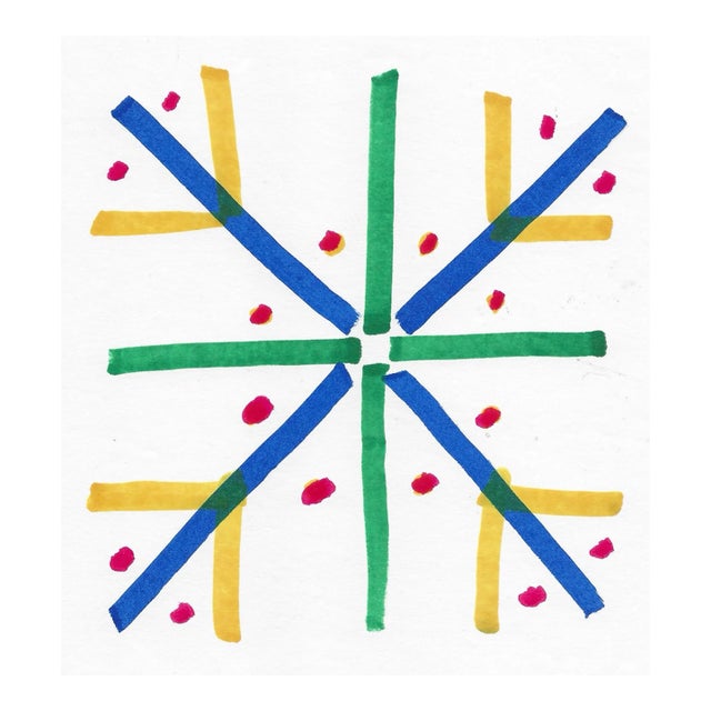 1970s Dimitri Grachis Modern Drawing For Sale