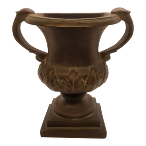 NeoClassical Style Composite Planter 7" W/ Handles Ca. 20th Century