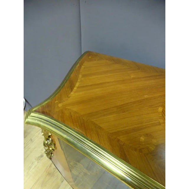 Marquetry and Chinese Lacquer Buffet For Sale - Image 10 of 13