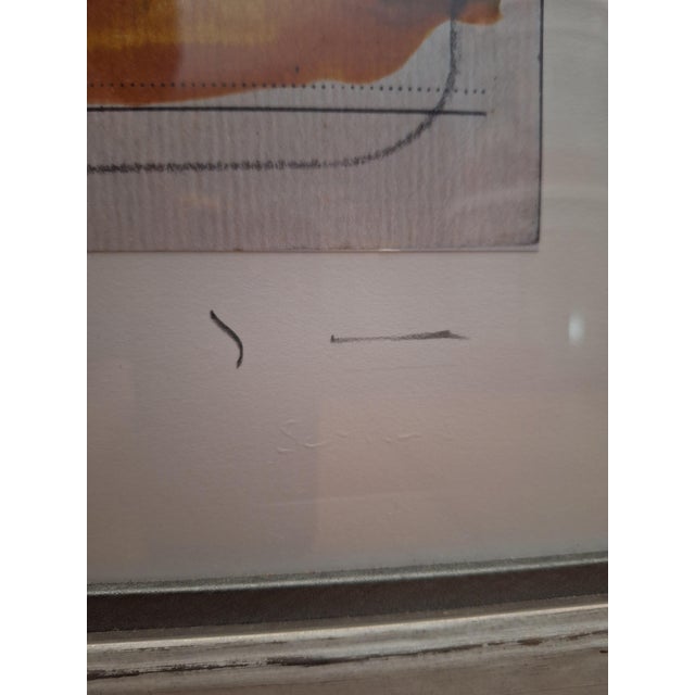 Mario Schifano, Homage to Sandro Chia, Silkscreen Print, 1990s For Sale - Image 4 of 5