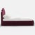 Not Yet Made - Made To Order Tori Platform Bed in Raisin Slub Velvet, Twin For Sale - Image 5 of 7