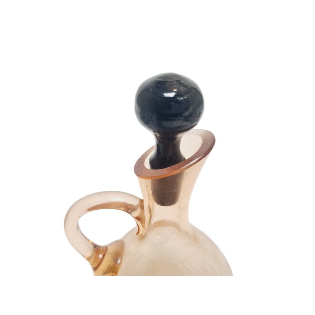 Art Deco Carafe from Hortensja Glassworks, Poland, 1930s For Sale - Image 15 of 18