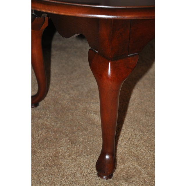 Thomasville Queen Anne Style Coffee Table Chairish