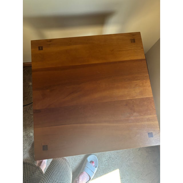 Harden Furniture Vintage Harden Solid Cherry One-Drawer Side Table For Sale - Image 4 of 7