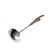 This sterling silver ladle from the Whiting Manufacturing Company is unique for the combination of two different patterns...