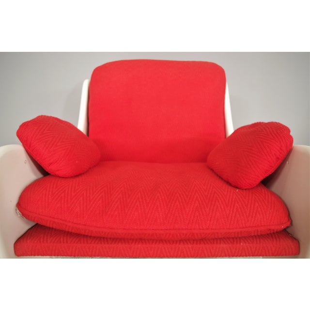 Set of Red Armchairs, 1970 For Sale - Image 14 of 18