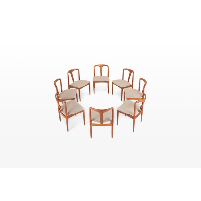 Juliane Dining Chairs by Johannes Andersen for Uldum Mobelfabrik, 1960s, Set of 8 For Sale - Image 10 of 10