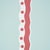 Contemporary SAMPLE - Schumacher Rousseau Stripe Wallpaper In Rouge & Sky For Sale - Image 3 of 5