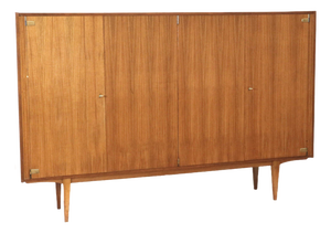 Large Vintage Rosewood Highboard, 1960s