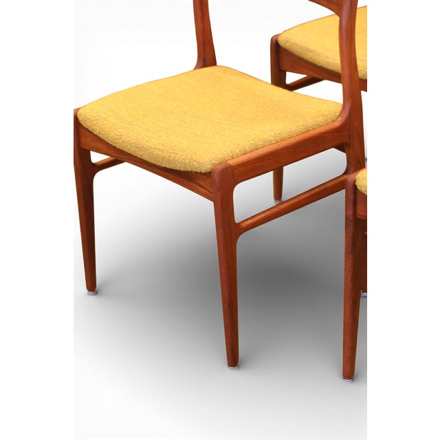 Chairs in Teak from Funder Schmidt & Madsen, 1960s, Set of 4 For Sale - Image 9 of 18