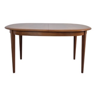 Mid-Century Walnut Extendable Dining Table from Kondor, 1960s For Sale