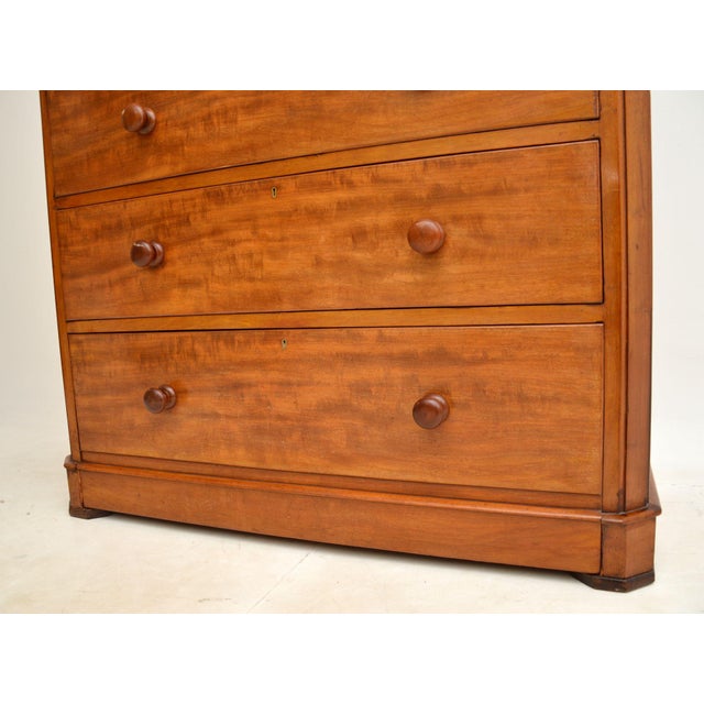 Large Antique Victorian Chest of Drawers, 1860s For Sale - Image 10 of 11