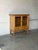 Mid-Century Modern In Style of Henning Kjærnulf Oak Glass Cabinet With Leaded Doors Vintage Danish Mid-Century Modern 1960s For Sale - Image 3 of 10