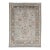 Modern Oushak Style Hand-Knotted Wool Rug in Slate Grey, Terracotta, and Blue For Sale