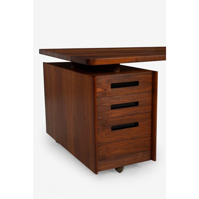 Vladimir Kagan Personal Custom Partner’s Desk, Kagan-Dreyfuss, New York 1950 For Sale - Image 14 of 18