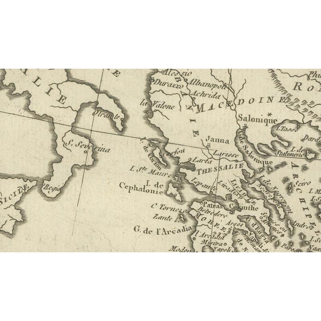 Turkey in Europe and Asia Map by Bonne, 1780 For Sale - Image 9 of 11
