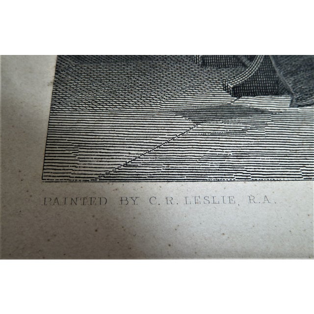 Shakespeare "The Taming of the Shrew" Steel Engraving by Charles Rolls, Published 1847 An authentic mid-19th century...