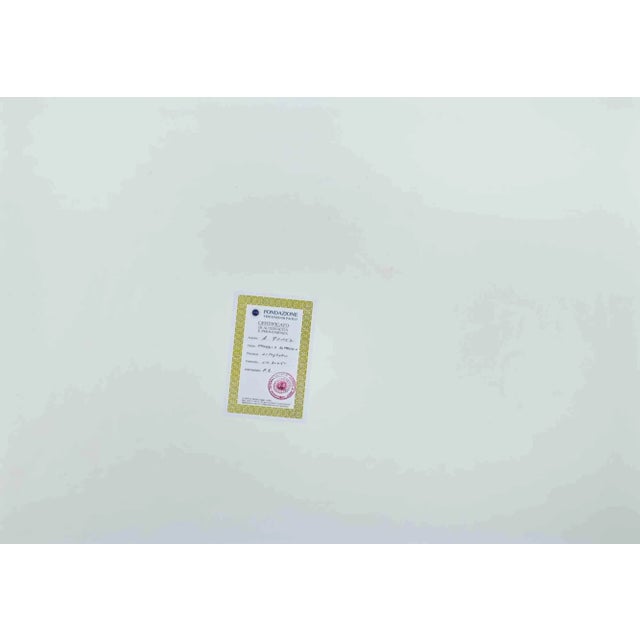 La Fornarina is an original colored lithograph realized by Antonio Fomez between 1950 and 1974 . Hand-signed in pencil on...