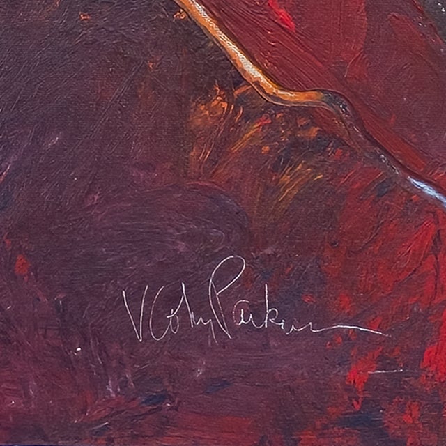 Paint May All Beings Be Free - Virginia Cohn Parkum, C. 2006 For Sale - Image 7 of 8
