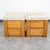 Check out this Custom post modern late 70s-80s nightstand set with a stone top and english walnut on the base. Master...