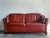 This exceptional vintage Knole sofa is a sophisticated blend of traditional English heritage and mid-century modern...