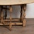 20th Century Bleached Oak English Wake Table Dropleaf Dining Table Console For Sale - Image 12 of 14