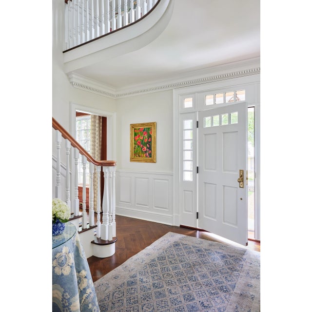 Contemporary Erin Gates by Momeni Dorset Coventry Polyester Blue Area Rug 5' X 7'6" For Sale - Image 3 of 12