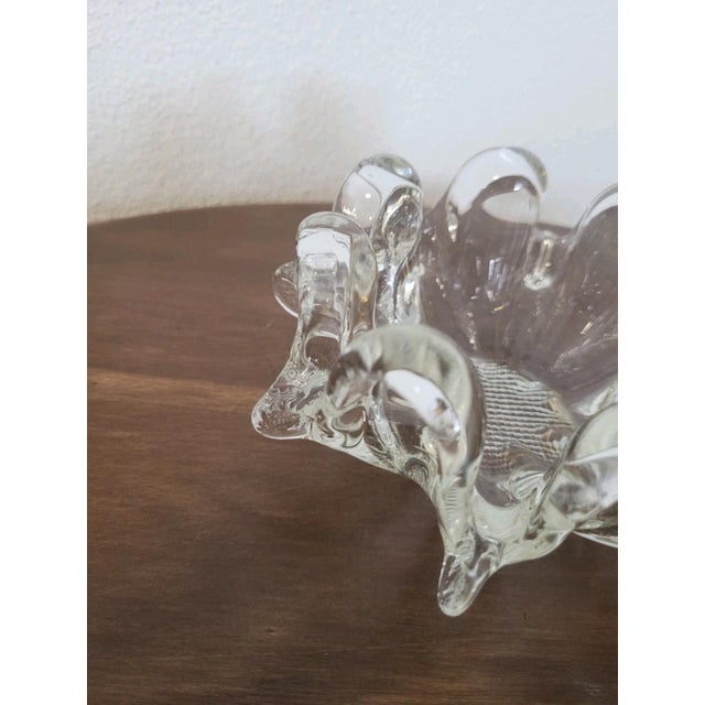 Murano glass ashtray. Period: First half of the 20th century. Excellent overall condition. Diameter: 14 cm Height: 5.5 cm...