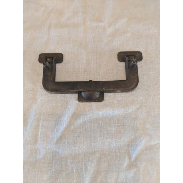 Henredon Artefacts Campaign Dresser Inlaid Brass Drawer Pulls