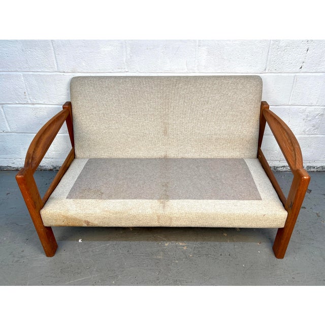Mid 20th Century Danish Teak Mid-Century Modern Sofa For Sale - Image 17 of 18