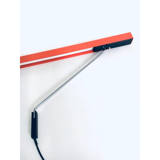 German Design Swing Arm Mounted Desk Lamp from Aeg, 1970s For Sale - Image 10 of 18