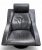 Black Move Leather Swivel Lounge Chair & Ottoman by Takashi Okamura & Erik Marquardsen for Nelo For Sale - Image 8 of 13