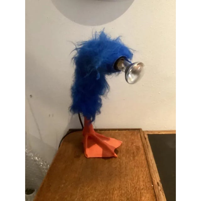 Blue Pop Art Desk Lamp, 1980 For Sale - Image 8 of 8