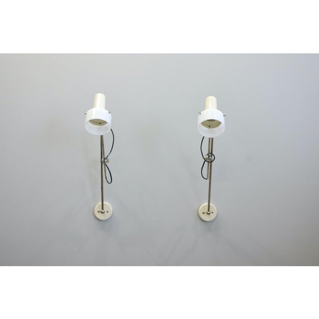 Model 213 Wall Lamps by Gino Sarfatti for Arteluce, 1956, Set of 2 For Sale - Image 6 of 18