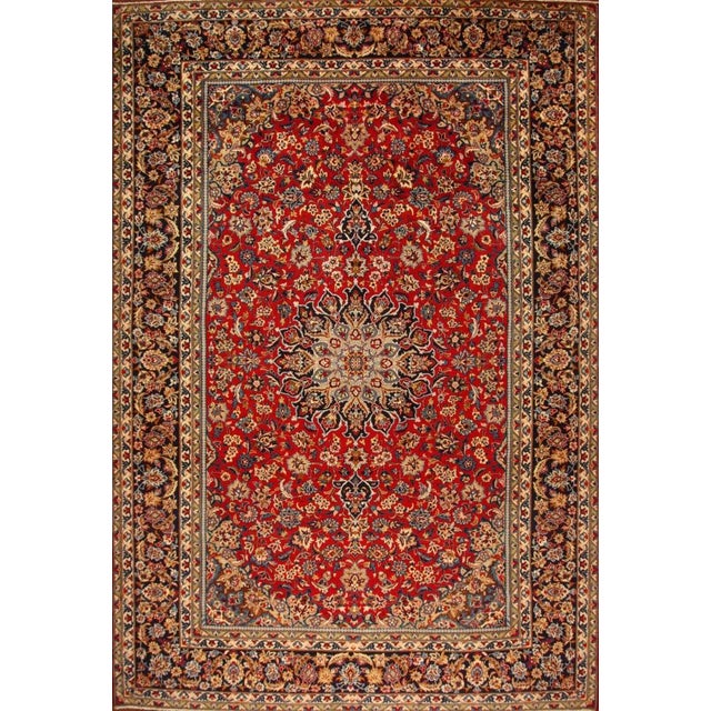 Middle Eastern Rug in Wool For Sale - Image 11 of 11