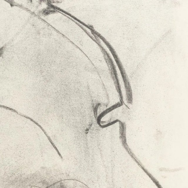 Robert O'Meara Abstract Compositions Charcoal, 2 For Sale - Image 9 of 11