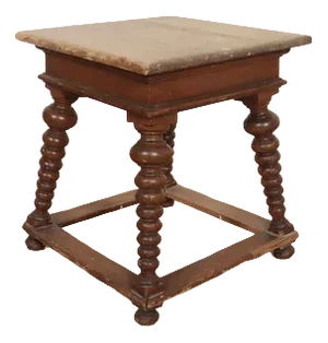Austrian Pine Lamp Table, 1890s
