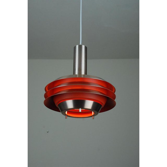 Mid-Century Modern Model 705 Pendant Lamp for Lyskaer Belysning, Denmark, 1960s For Sale - Image 3 of 14
