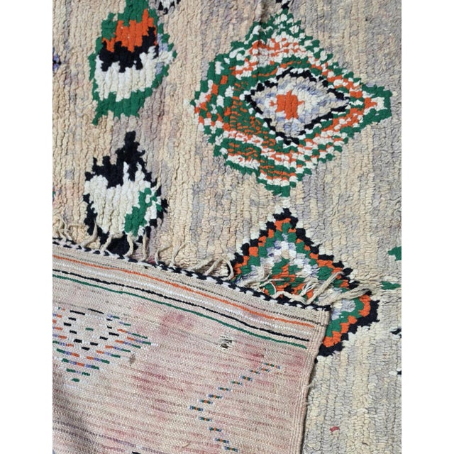 1980s Authentic Vintage Boujad Rug - 8.9 X 5.8 Ft For Sale - Image 5 of 6